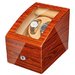 Cutie intors ceasuri automatice iUni, Watch Winder 2 + 3 spatii depozitare Auriu-Crem